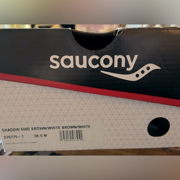 Hard to find,sold out brown,tan&white Saucony Shadow 6000. Perfect for fall. - Picture 5 of 5